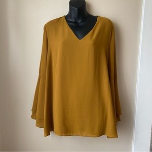 Alfani yellow blouse